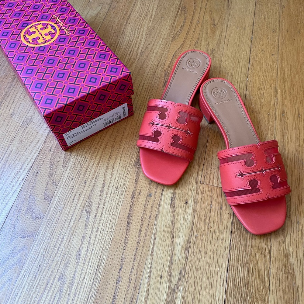 NWT Tory Burch Bright Samba Slide Sandal